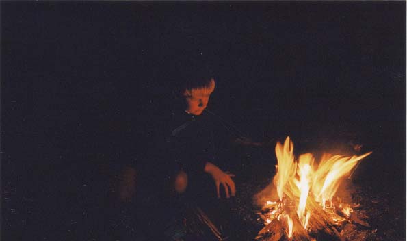 The last campfire. I'm really glad that Dylan and I were able to share this trip.